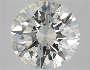 Picture of Natural Diamond 3.01 Carats, Round with Excellent Cut, H Color, VS1 Clarity and Certified by IGI