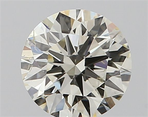 Picture of Natural Diamond 0.50 Carats, Round with Excellent Cut, K Color, SI2 Clarity and Certified by GIA