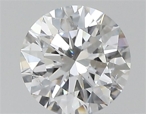 Picture of Natural Diamond 0.40 Carats, Round with Excellent Cut, G Color, SI2 Clarity and Certified by GIA