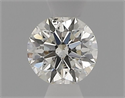 Natural Diamond 0.40 Carats, Round with Excellent Cut, K Color, SI1 Clarity and Certified by IGI