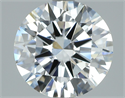 Natural Diamond 1.90 Carats, Round with Excellent Cut, E Color, VVS1 Clarity and Certified by GIA