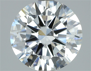 Picture of Natural Diamond 1.90 Carats, Round with Excellent Cut, E Color, VVS1 Clarity and Certified by GIA