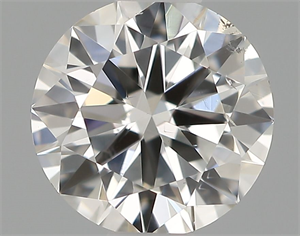 Picture of Natural Diamond 0.50 Carats, Round with Excellent Cut, H Color, SI1 Clarity and Certified by IGI