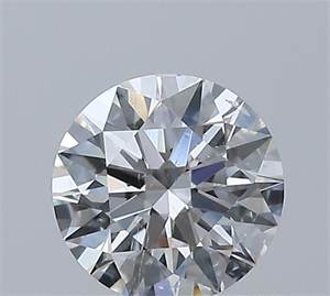 Picture of Natural Diamond 0.49 Carats, Round with Excellent Cut, F Color, SI2 Clarity and Certified by GIA