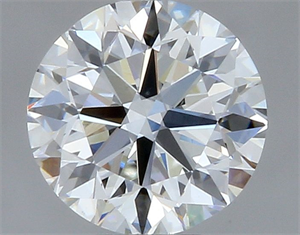 Picture of Natural Diamond 0.40 Carats, Round with Very Good Cut, I Color, VS1 Clarity and Certified by GIA