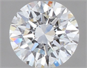 Natural Diamond 0.41 Carats, Round with Excellent Cut, E Color, VS1 Clarity and Certified by GIA