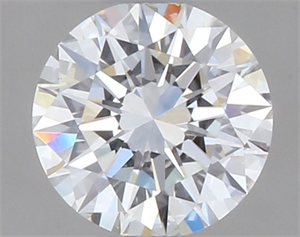 Picture of Natural Diamond 0.41 Carats, Round with Excellent Cut, E Color, VS1 Clarity and Certified by GIA