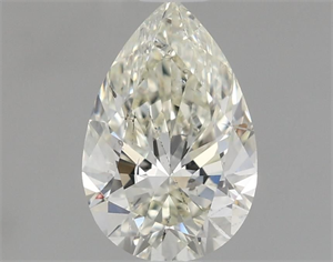 Picture of Natural Diamond 1.03 Carats, Pear with  Cut, J Color, SI2 Clarity and Certified by IGI