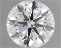 Natural Diamond 0.40 Carats, Round with Excellent Cut, D Color, VS1 Clarity and Certified by GIA