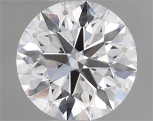 Picture of Natural Diamond 0.40 Carats, Round with Excellent Cut, D Color, VS1 Clarity and Certified by GIA