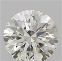 Natural Diamond 0.50 Carats, Round with Very Good Cut, K Color, VS2 Clarity and Certified by GIA