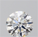 Natural Diamond 0.43 Carats, Round with Excellent Cut, G Color, VVS2 Clarity and Certified by GIA