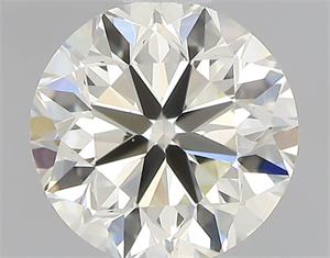 Picture of Natural Diamond 0.40 Carats, Round with Very Good Cut, I Color, VS1 Clarity and Certified by IGI