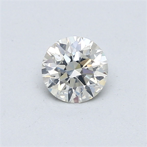 Picture of Natural Diamond 0.45 Carats, Round with Excellent Cut, J Color, SI2 Clarity and Certified by GIA