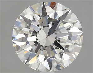 Picture of Natural Diamond 2.32 Carats, Round with Excellent Cut, G Color, SI1 Clarity and Certified by GIA