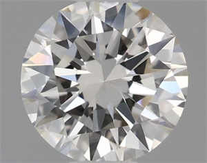 Picture of Natural Diamond 0.40 Carats, Round with Excellent Cut, I Color, VS1 Clarity and Certified by GIA