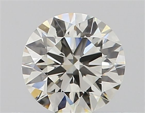 Picture of Natural Diamond 0.40 Carats, Round with Excellent Cut, K Color, VS1 Clarity and Certified by GIA