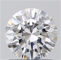 Natural Diamond 1.32 Carats, Round with Excellent Cut, F Color, IF Clarity and Certified by GIA