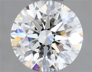 Picture of Natural Diamond 0.40 Carats, Round with Very Good Cut, H Color, SI1 Clarity and Certified by GIA