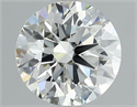 Natural Diamond 1.54 Carats, Round with Excellent Cut, H Color, VVS1 Clarity and Certified by GIA