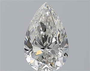 Picture of Natural Diamond 1.00 Carats, Pear with  Cut, G Color, SI1 Clarity and Certified by GIA