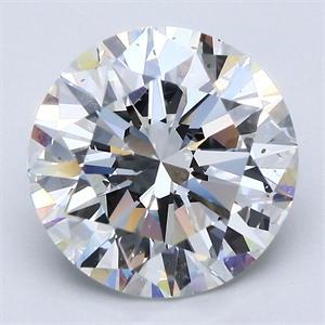 Picture of Natural Diamond 5.03 Carats, Round with Excellent Cut, F Color, SI1 Clarity and Certified by GIA