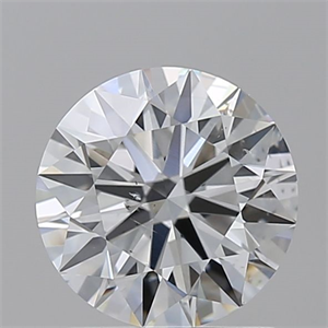 Picture of Natural Diamond 1.52 Carats, Round with Excellent Cut, F Color, SI1 Clarity and Certified by GIA