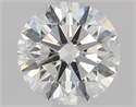 Natural Diamond 2.27 Carats, Round with Excellent Cut, G Color, SI1 Clarity and Certified by GIA