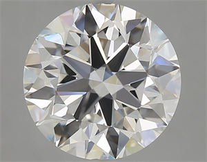 Picture of Natural Diamond 4.12 Carats, Round with Excellent Cut, H Color, VS1 Clarity and Certified by GIA