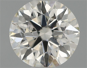 Picture of Natural Diamond 0.50 Carats, Round with Excellent Cut, I Color, SI2 Clarity and Certified by IGI