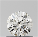 Natural Diamond 0.50 Carats, Round with Excellent Cut, I Color, SI2 Clarity and Certified by IGI