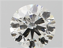 Natural Diamond 0.50 Carats, Round with Very Good Cut, I Color, SI1 Clarity and Certified by GIA