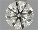 Natural Diamond 0.40 Carats, Round with Very Good Cut, K Color, VS1 Clarity and Certified by GIA