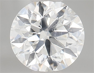 Picture of Natural Diamond 0.50 Carats, Round with Very Good Cut, G Color, SI2 Clarity and Certified by GIA