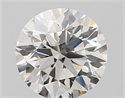 Natural Diamond 0.50 Carats, Round with Very Good Cut, J Color, VS1 Clarity and Certified by GIA