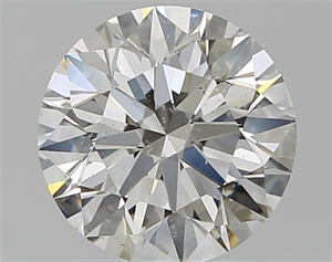 Picture of Natural Diamond 1.60 Carats, Round with Excellent Cut, H Color, SI1 Clarity and Certified by GIA