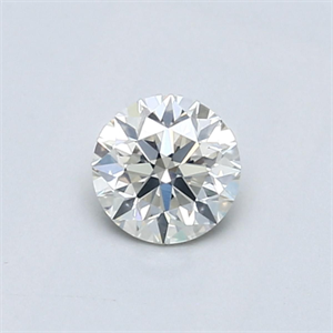 Picture of Natural Diamond 0.46 Carats, Round with Very Good Cut, J Color, SI1 Clarity and Certified by GIA