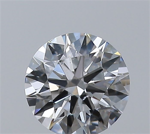 Picture of Natural Diamond 0.41 Carats, Round with Excellent Cut, E Color, SI2 Clarity and Certified by GIA