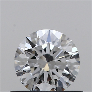 Picture of Natural Diamond 0.42 Carats, Round with Excellent Cut, E Color, VS1 Clarity and Certified by GIA