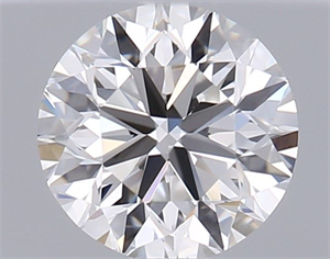 Picture of Natural Diamond 0.40 Carats, Round with Very Good Cut, H Color, VS1 Clarity and Certified by GIA