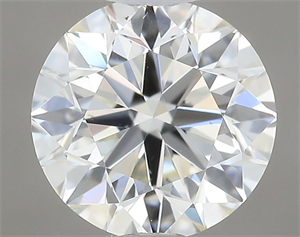 Picture of Natural Diamond 0.70 Carats, Round with Good Cut, K Color, SI1 Clarity and Certified by GIA