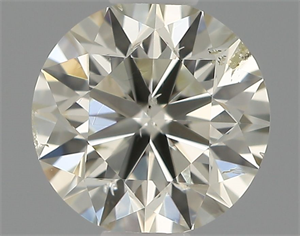 Picture of Natural Diamond 0.50 Carats, Round with Excellent Cut, J Color, SI2 Clarity and Certified by IGI