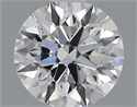 Natural Diamond 0.42 Carats, Round with Excellent Cut, D Color, VVS2 Clarity and Certified by GIA