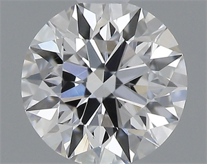 Picture of Natural Diamond 0.42 Carats, Round with Excellent Cut, D Color, VVS2 Clarity and Certified by GIA