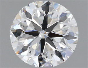 Picture of Natural Diamond 0.50 Carats, Round with Excellent Cut, J Color, VS2 Clarity and Certified by GIA