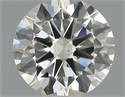 Natural Diamond 0.40 Carats, Round with Very Good Cut, I Color, VS2 Clarity and Certified by IGI