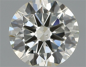 Picture of Natural Diamond 0.40 Carats, Round with Very Good Cut, I Color, VS2 Clarity and Certified by IGI