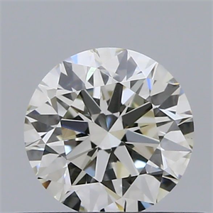 Picture of Natural Diamond 0.42 Carats, Round with Excellent Cut, H Color, SI1 Clarity and Certified by IGI