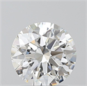 Natural Diamond 1.41 Carats, Round with Excellent Cut, F Color, VS1 Clarity and Certified by GIA