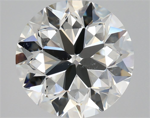 Picture of Natural Diamond 2.01 Carats, Round with Very Good Cut, H Color, SI1 Clarity and Certified by GIA